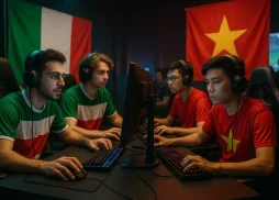 Esports e cultura: come le scommesse online uniscono Italia e Vietnam