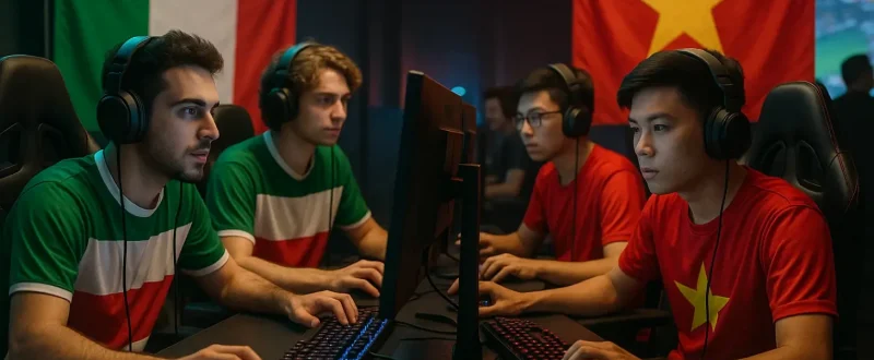 Esports e cultura: come le scommesse online uniscono Italia e Vietnam