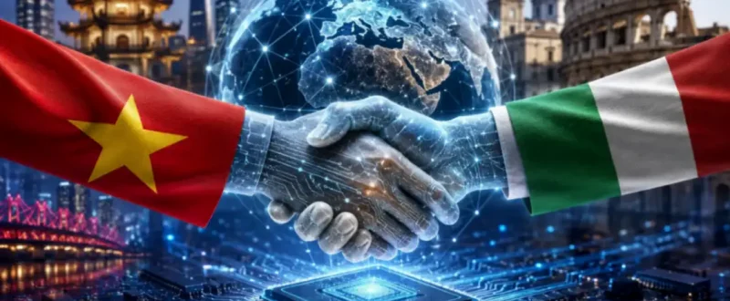 Vietnam e Italia accelerano insieme sul fronte dell’intelligenza artificiale e dei chip Vietnam e Italia accelerano insieme sul fronte dell’intelligenza artificiale e dei chip